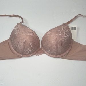 SUPER PUSH UP EXTREME PADDED DOUBLE PADDLE ADD 2 CUP SIZE BOMBSHELL BRA.